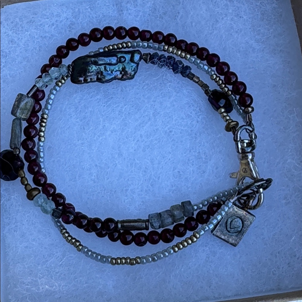 Authentic Sundance multi-strand gemstone bracelet - NIB - Picture 8 of 11
